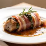 Délicieux saltimbocca préparé au airfryer, parfait pour un repas rapide et savoureux.